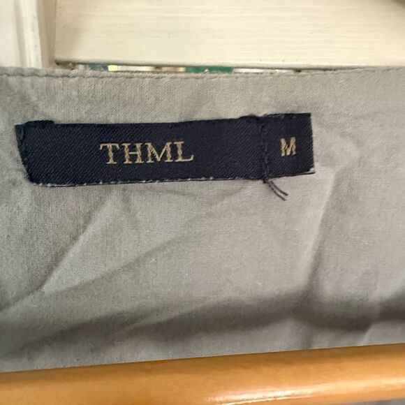 THML Gray Long Sleeve Graphic Tunic - Picture 3 of 7